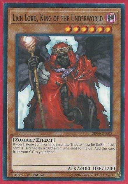 SR06-EN005 Lich Lord, King Of The Underworld – Common