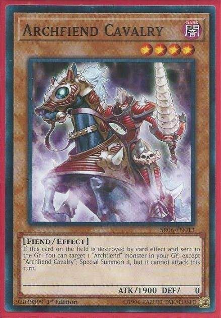 SR06-EN013 Archfiend Cavalry – Common