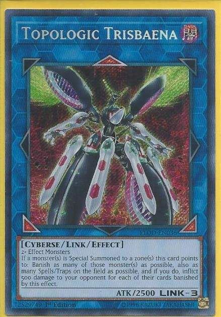 tvni FLOD-EN036 Topologic Trisbaena – Secret Rare