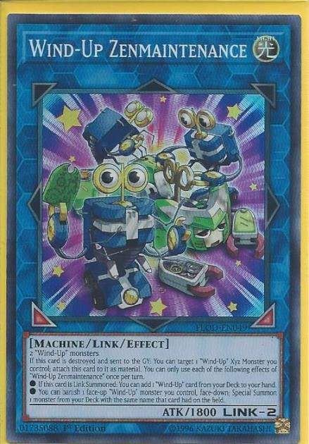 FLOD-EN049 Wind-up Zenmaintenance – Super Rare