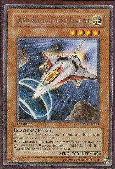 SOVR-EN035 Lord British Space Fighter – rare