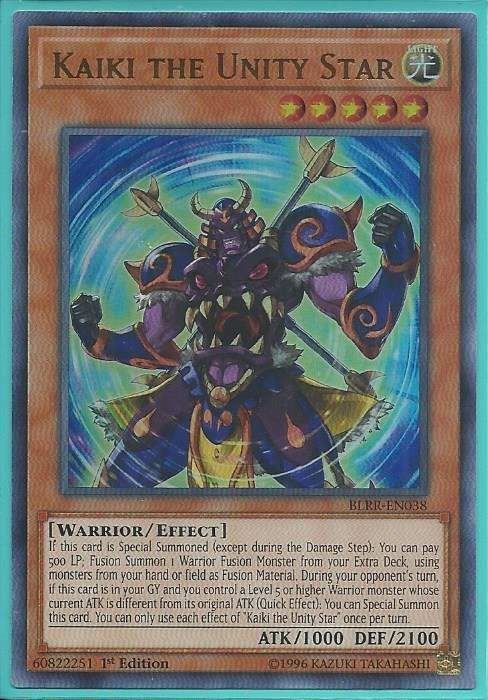 BLRR-EN038 - Kaiki the Unity Star - Ultra Rare