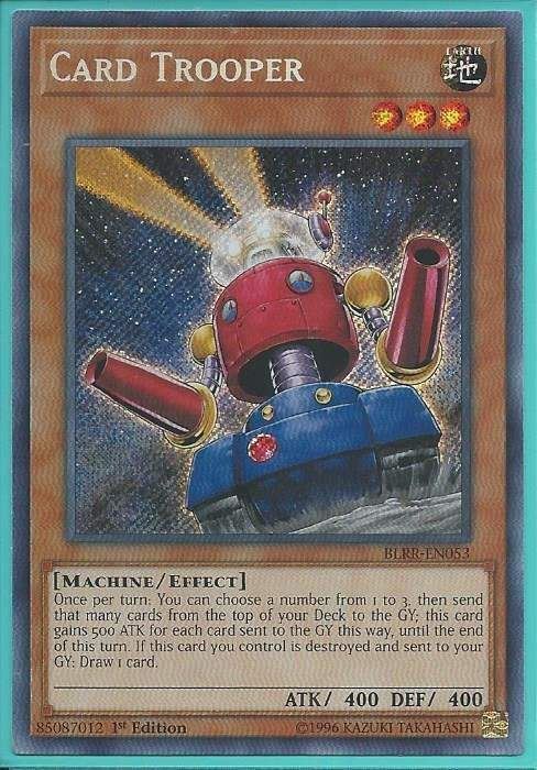 BLRR-EN053 Card Trooper - Secret Rare