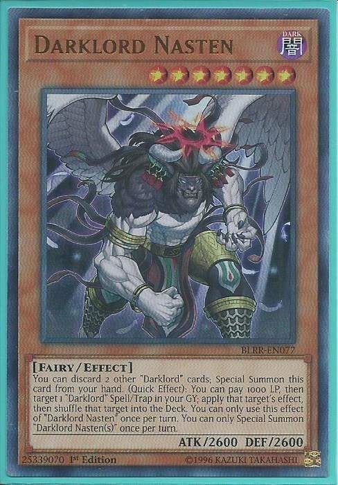 kduy BLRR-EN077 - Darklord Nasten - Ultra Rare