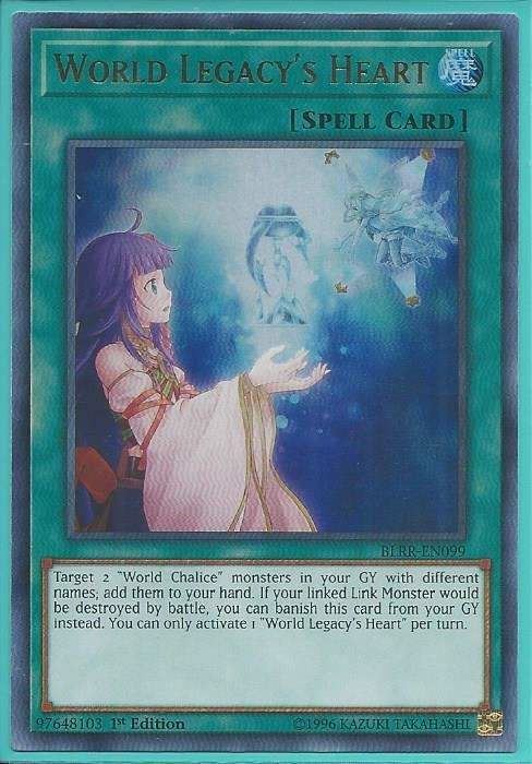 BLRR-EN099 - World Legacy's Heart - Ultra Rare