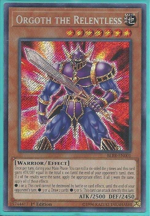 BLRR-EN001 Orgoth the Relentless – Secret Rare