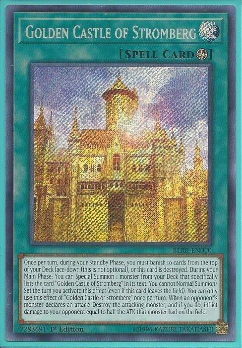 2tvni BLRR-EN010 Golden Castle of Stromberg – Secret Rare