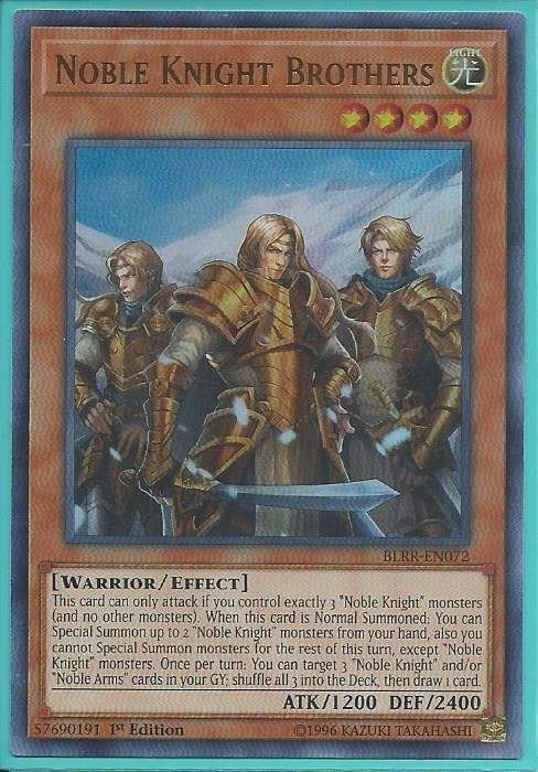 BLRR-EN072 Noble Kngiht Brothers – Ultra Rare