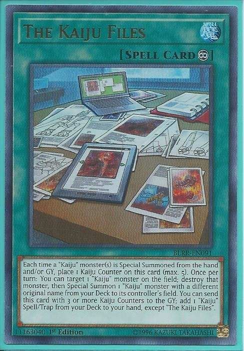 BLRR-EN091 The Kaiju Files – Ultra Rare