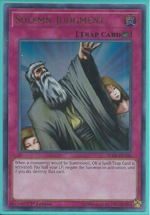 tvni BLRR-EN100 Solemn Judgment – Ultra Rare