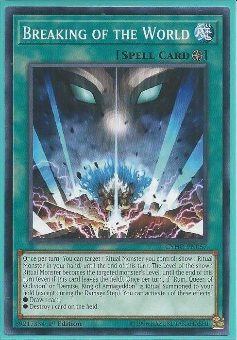 kduy CYHO-EN057 Breaking Of The World – Common