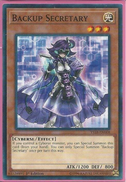 YS18-EN008 Backup Secretary – Common