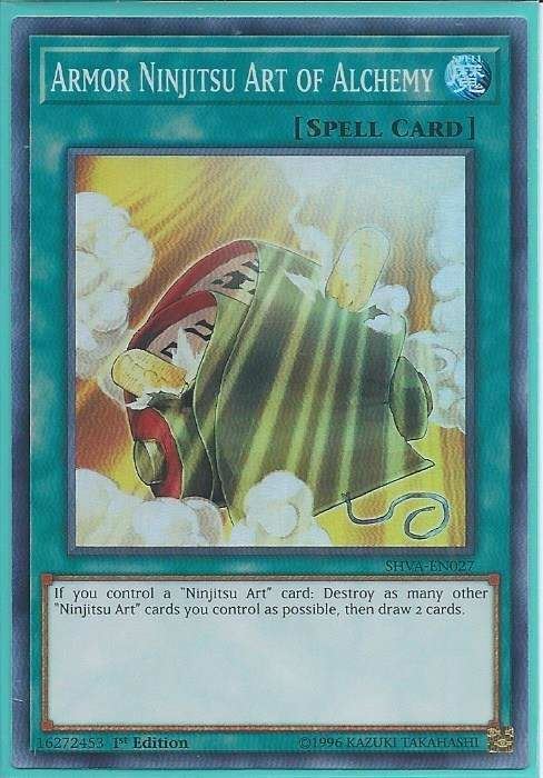 SHVA-EN027 Armor Ninjitsu Art of Alchemy – Super Rare
