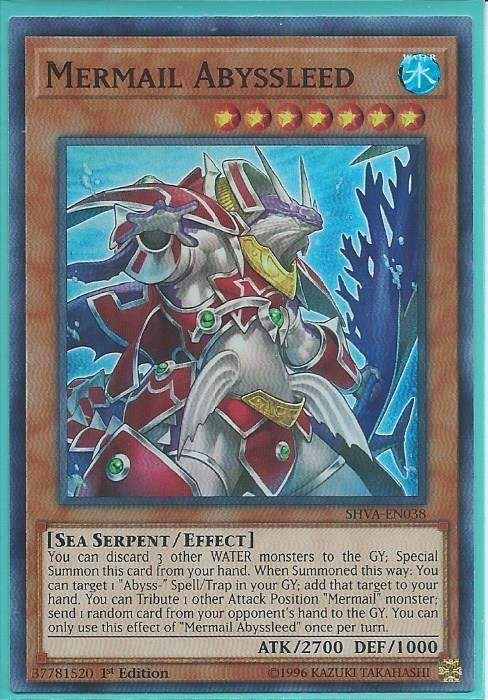 SHVA-EN038 Mermail Abyssleed – Super Rare