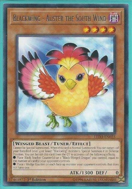 LED3-EN025 Blackwing – Auster The South Wind – Rare