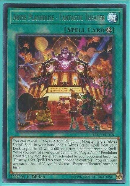 LED3-EN048 Abyss Playhouse – Fantastic Theater – Rare