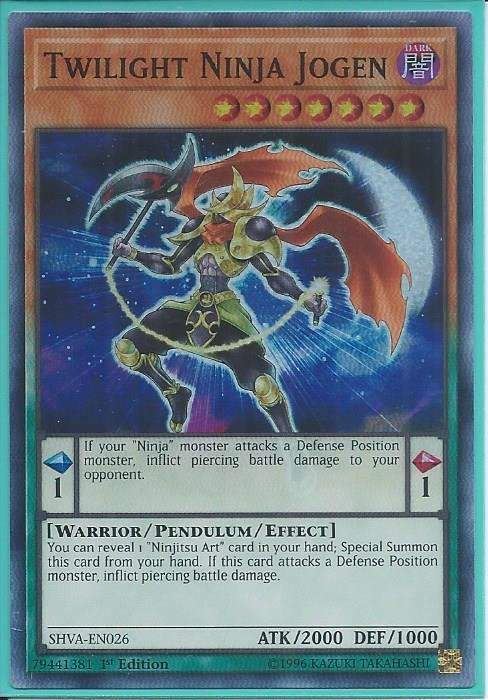 SHVA-EN026 Twilight Ninja Jogen – Super Rare