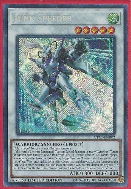 CT15-EN002 Junk Speeder – Secret Rare