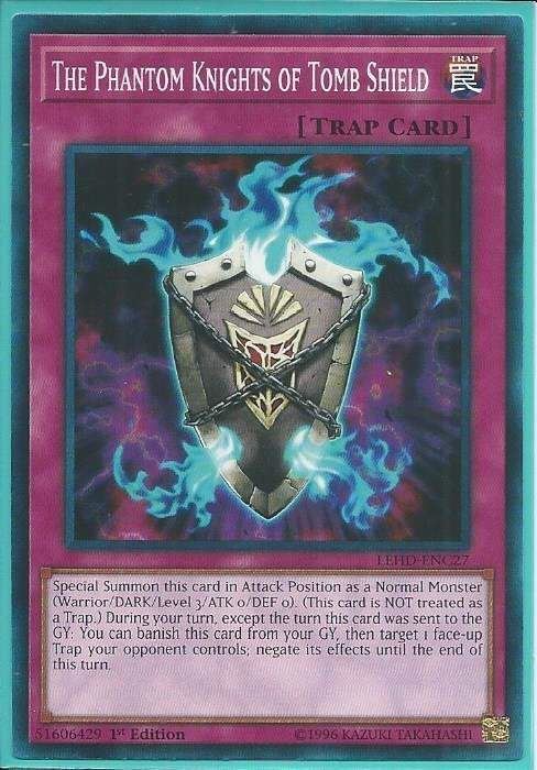 LEHD-ENC27 The Phantom Knights of Tomb Shield – Common