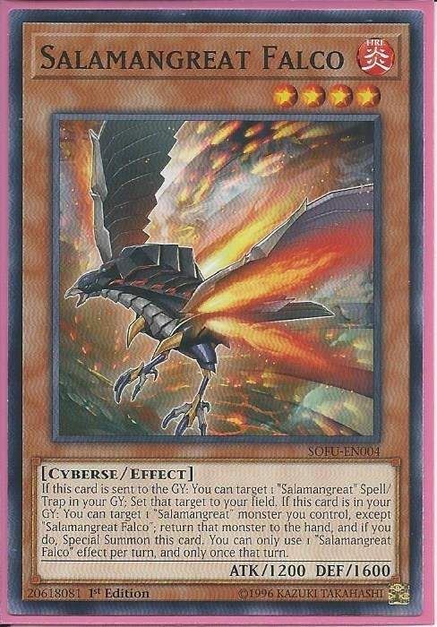 SOFU-EN004 Salamangreat Falco – Common