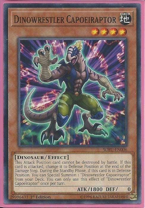 SOFU-EN006 Dinowrestler Capoeiraptor – Common