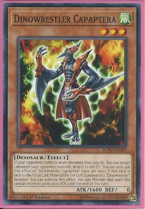 SOFU-EN007 Dinowrestler Capaptera – Common