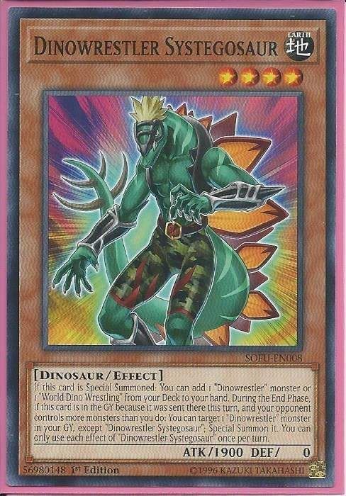 SOFU-EN008 Dinowrestler Systegosaur – Common