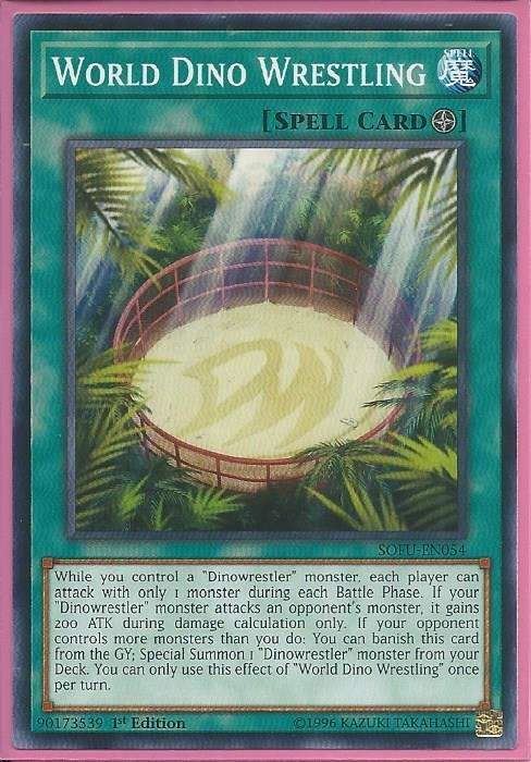 SOFU-EN054 World Dino Wrestling – Common