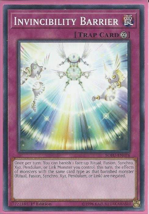 SOFU-EN076 Invincibility Barrier – Common