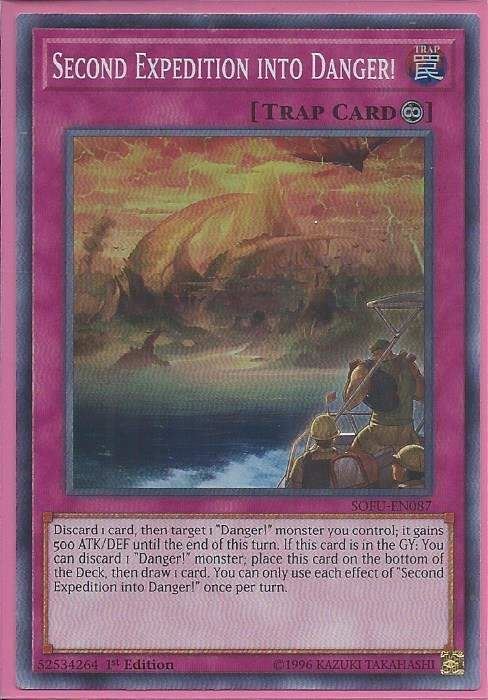 SOFU-EN087 Second Expedition into Danger! – Super Rare