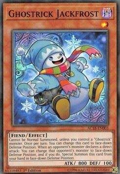 AC18-EN003 Ghostrick Jackfrost – Super Rare