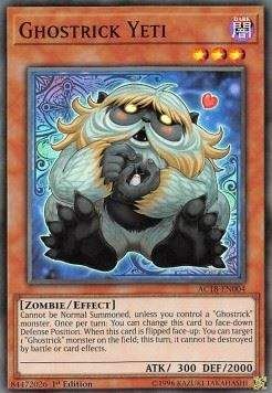 AC18-EN004 Ghostrick Yeti – Super Rare