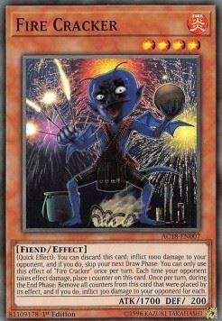 AC18-EN007 Fire Cracker – Super Rare