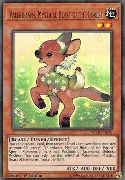 AC18-EN019 Valerifawn, Mystical Beast of the Forest - Ultra Rare