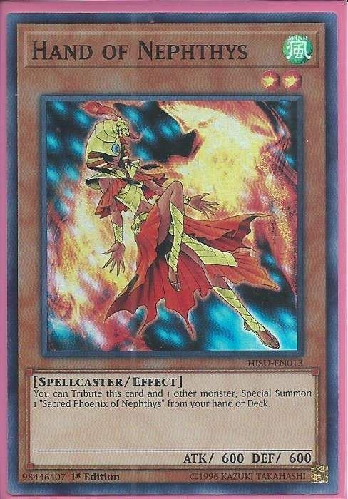 HISU-EN013 Hand of Nephthys – Super Rare