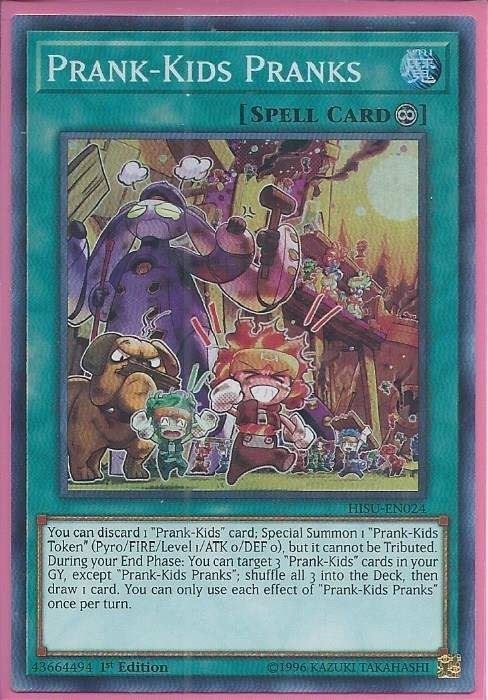 kduy HISU-EN024 Prank-Kids Pranks – Super Rare