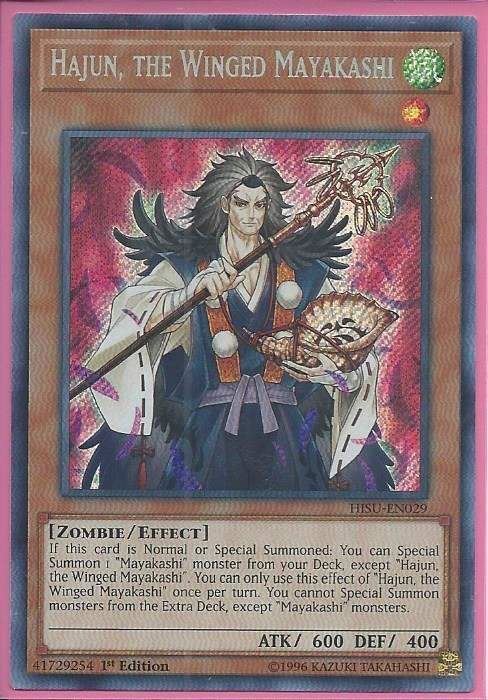 kduys HISU-EN029 Hajun, the Winged Mayakashi – Secret Rare