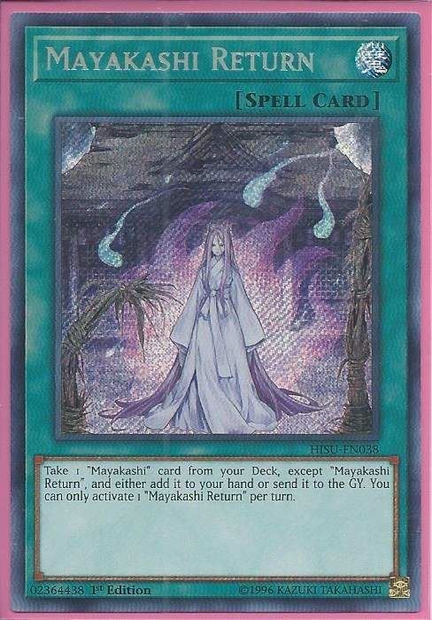 kduys HISU-EN038 Mayakashi Return – Secret Rare