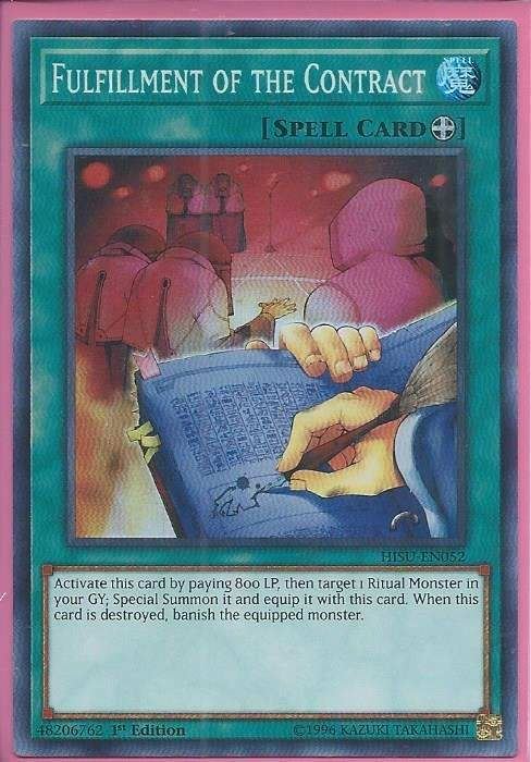 HISU-EN052 Fulfillment of the Contract – Super Rare