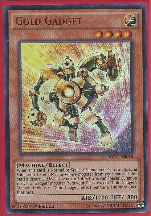 MVP1-EN018 Gold Gadget – Ultra Rare
