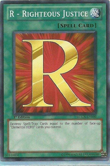 LCGX-EN090 R – Righteous Justice – Common