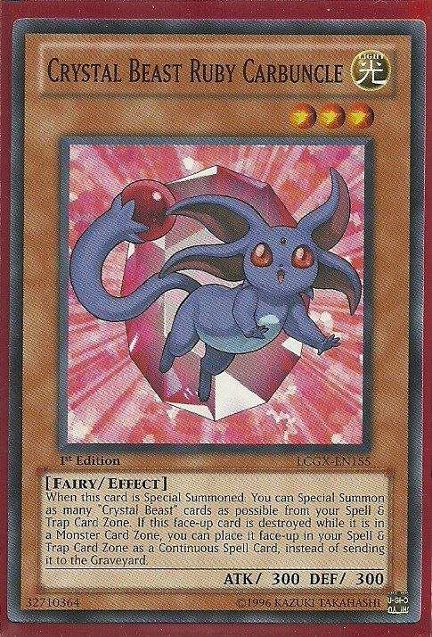 LCGX-EN155 Crystal Beast Ruby Carbuncle – Common