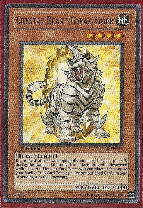 LCGX-EN158 Crystal Beast Topaz Tiger – Common