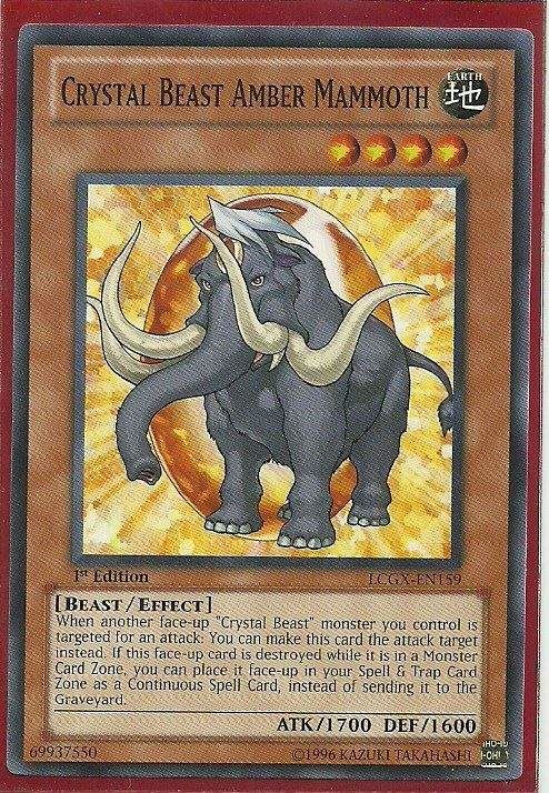 LCGX-EN159 Crystal Beast Amber Mammoth – Common