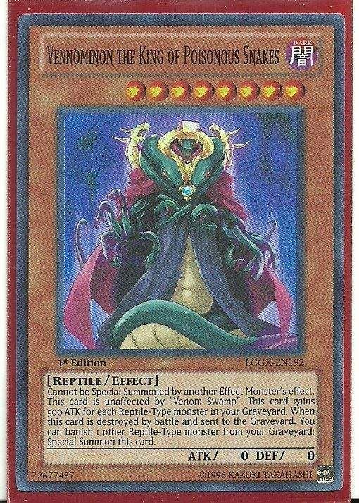 kduy LCGX-EN192 Vennominon the King of Poisonous Snakes – Super Rare
