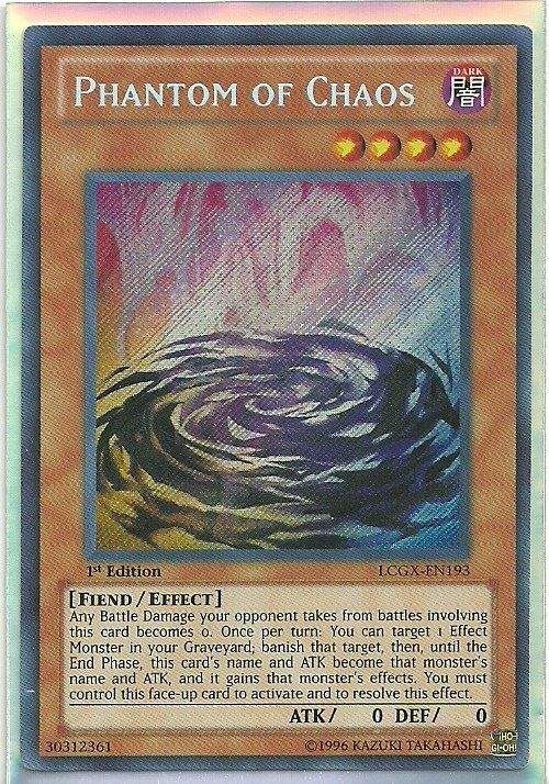 LCGX-EN193 Phantom of Chaos – Secret Rare - Bảo quản theo tiêu chuẩn M2SCCQ
