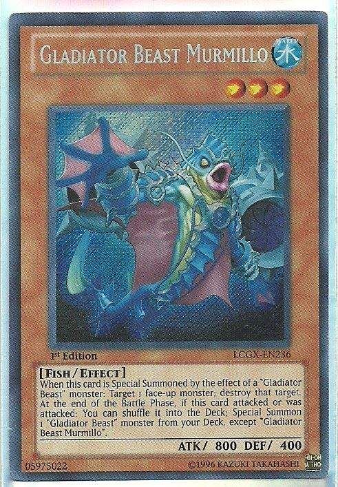 kduy LCGX-EN236 Gladiator Beast Murmillo – Secret Rare
