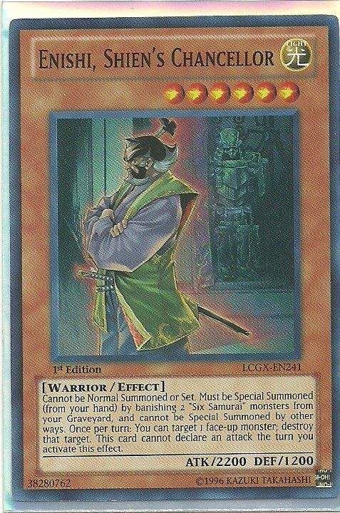LCGX-EN241 Enishi, Shien’s Chancellor – Super Rare