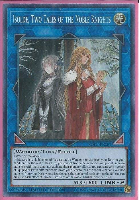 SOFU-ENSE1 Isolde, Two Tales of the Noble Knights – Super Rare