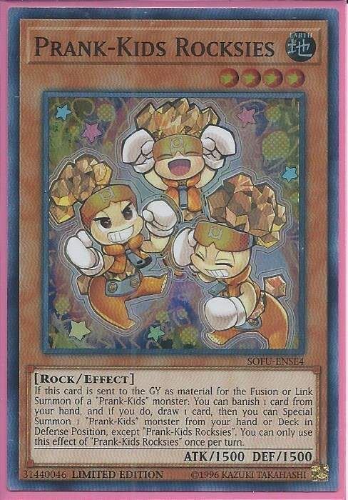 SOFU-ENSE4 Prank-Kids Rocksies – Super Rare